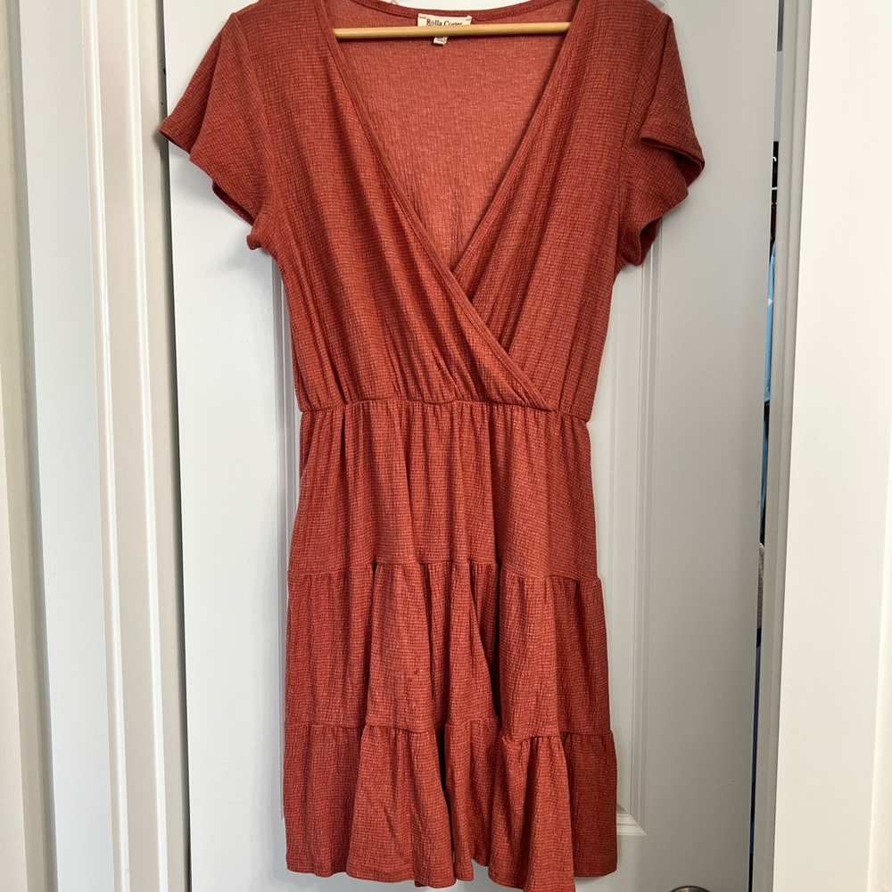 Layered Hem Dress. Size L